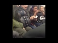 Racist Woman Gets Stamped Out On London Train!
